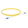 Патчкорд оптический CS/UPC-LC/UPC SM Duplex 1,5 метра 2мм